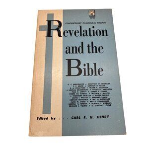 1974 Revelation and the Bible Contemporary Evangelical Thought Paperback Book